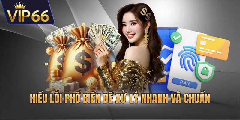 Hiểu lỗi phổ biến để xử lý nhanh và chuẩn